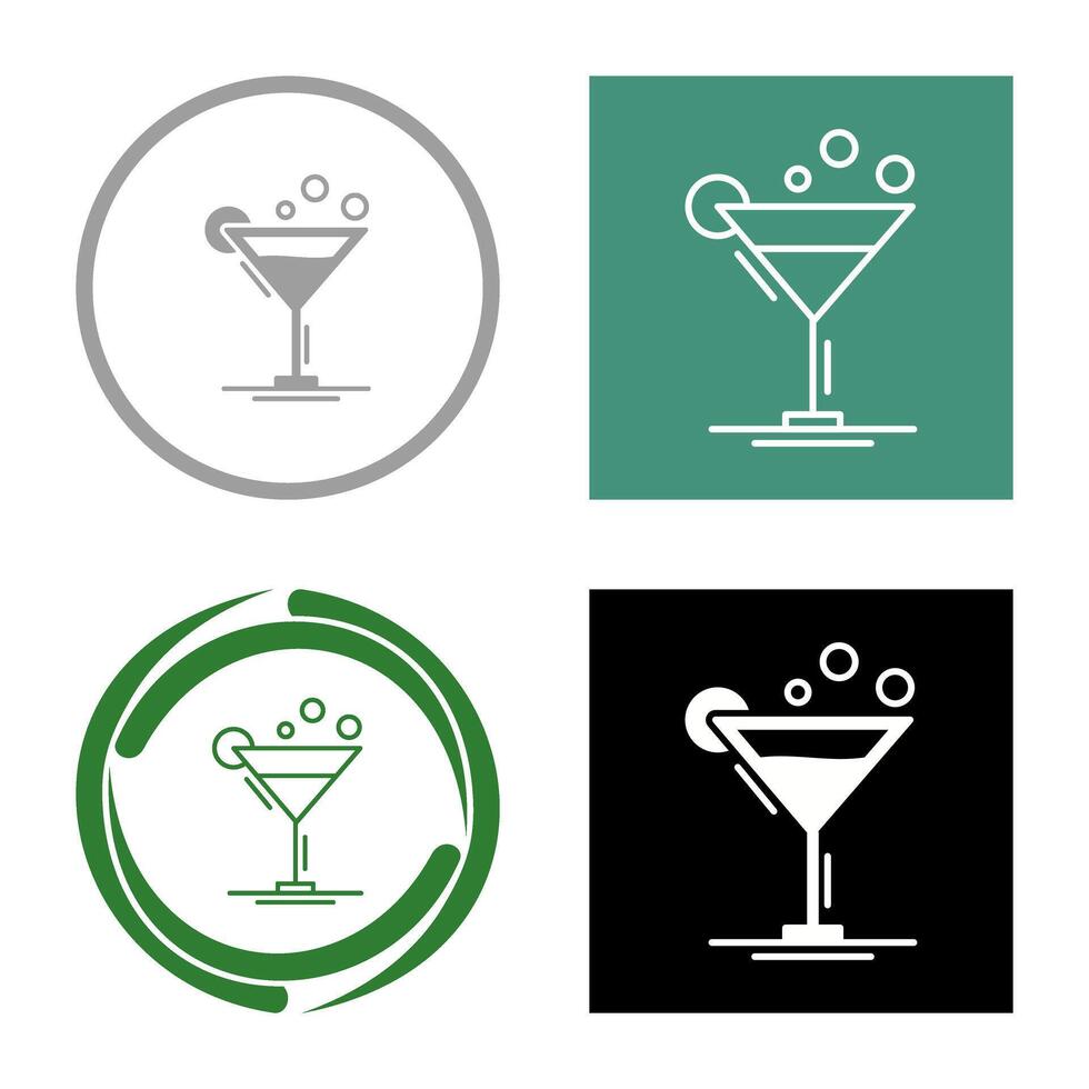 Cocktail Vector Icon