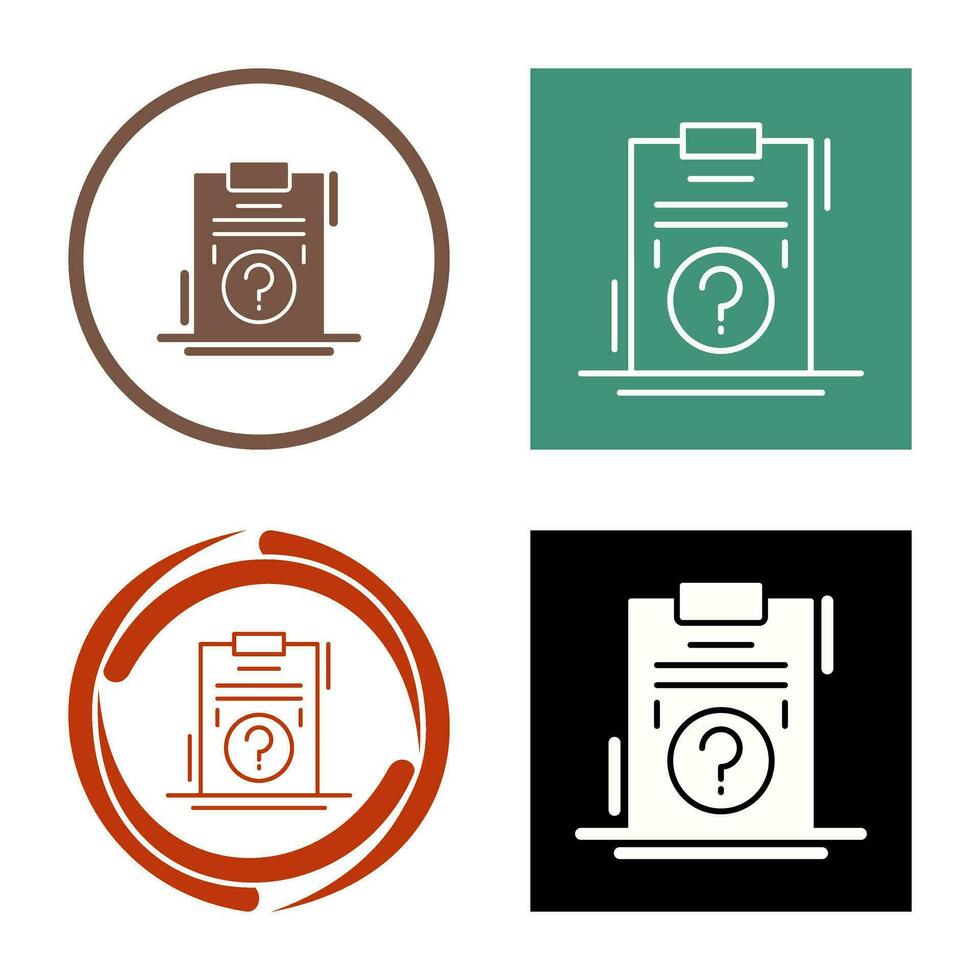 Question Vector Icon