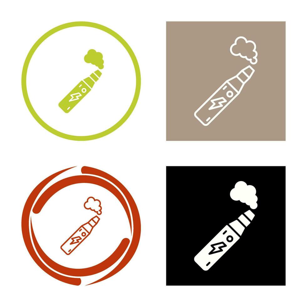 Electronic Cigarette Vector Icon
