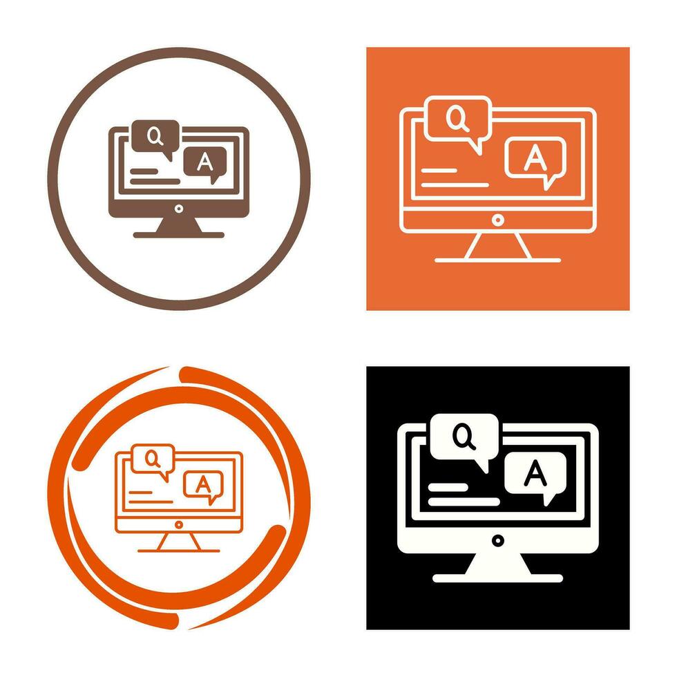 Faq Vector Icon
