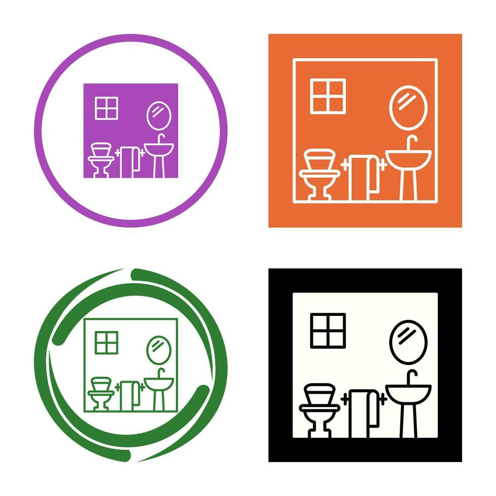 Bathroom Vector Icon