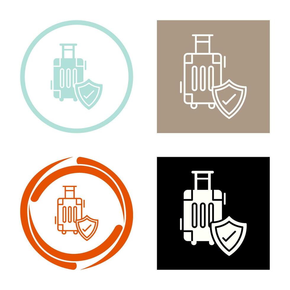 Travel Protection Vector Icon