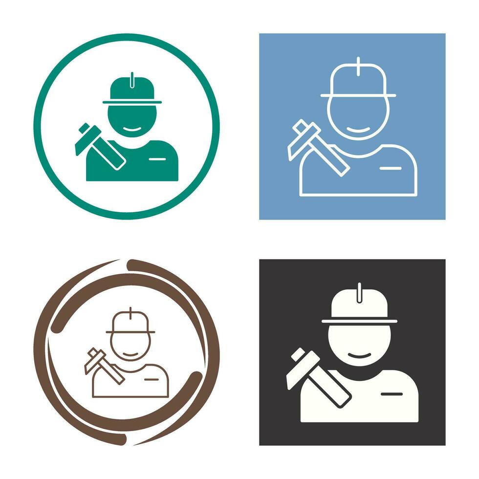 Worker Vector Icon