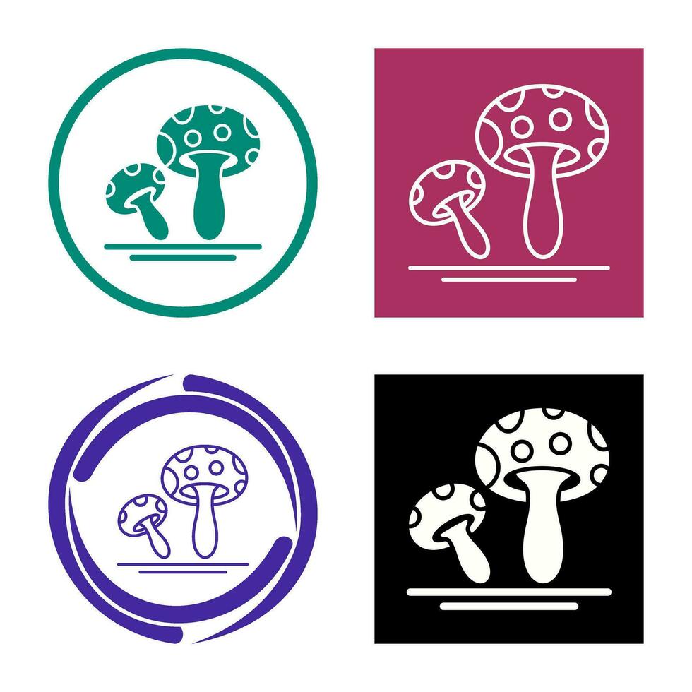 Mushroom Vector Icon