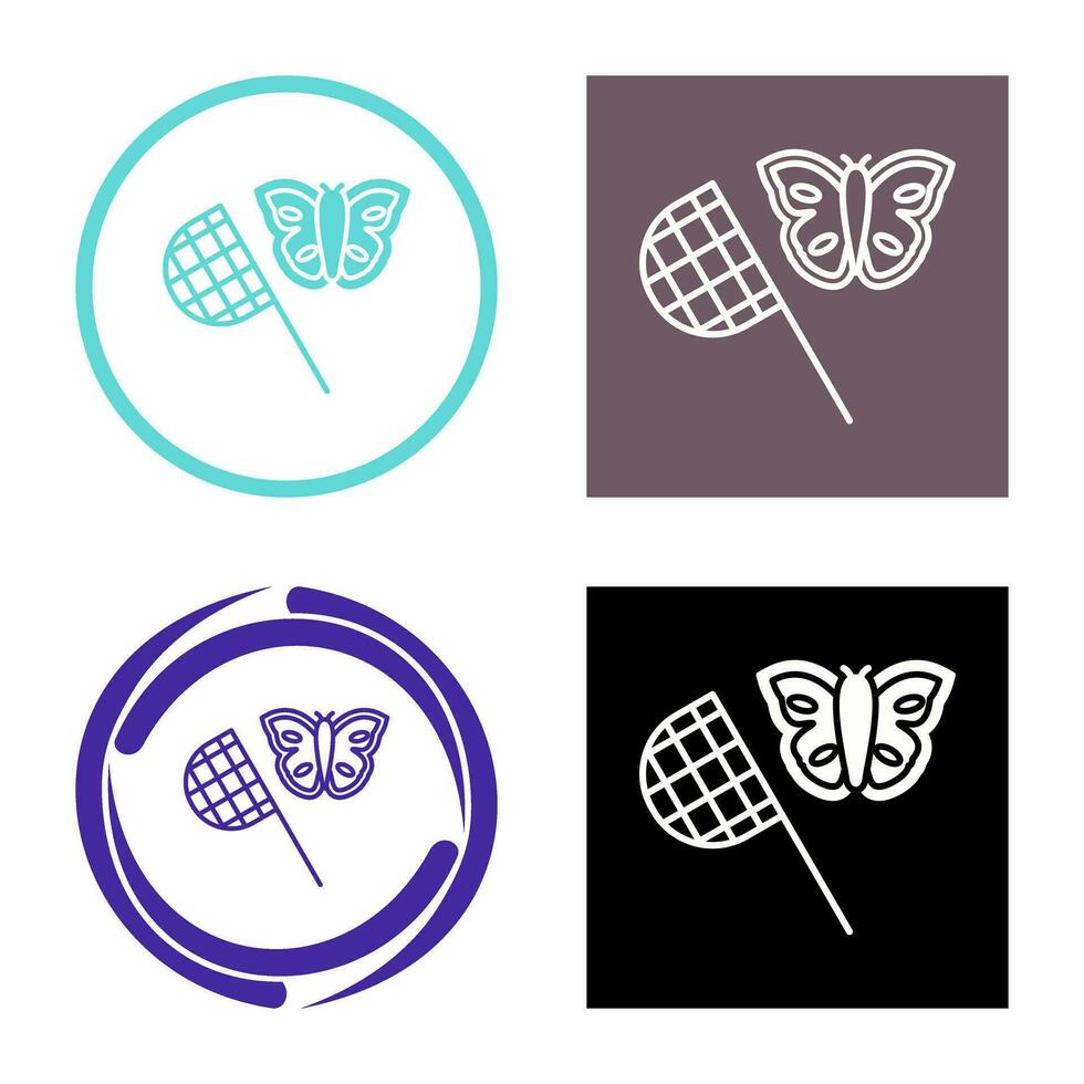Butterfly Catcher Vector Icon