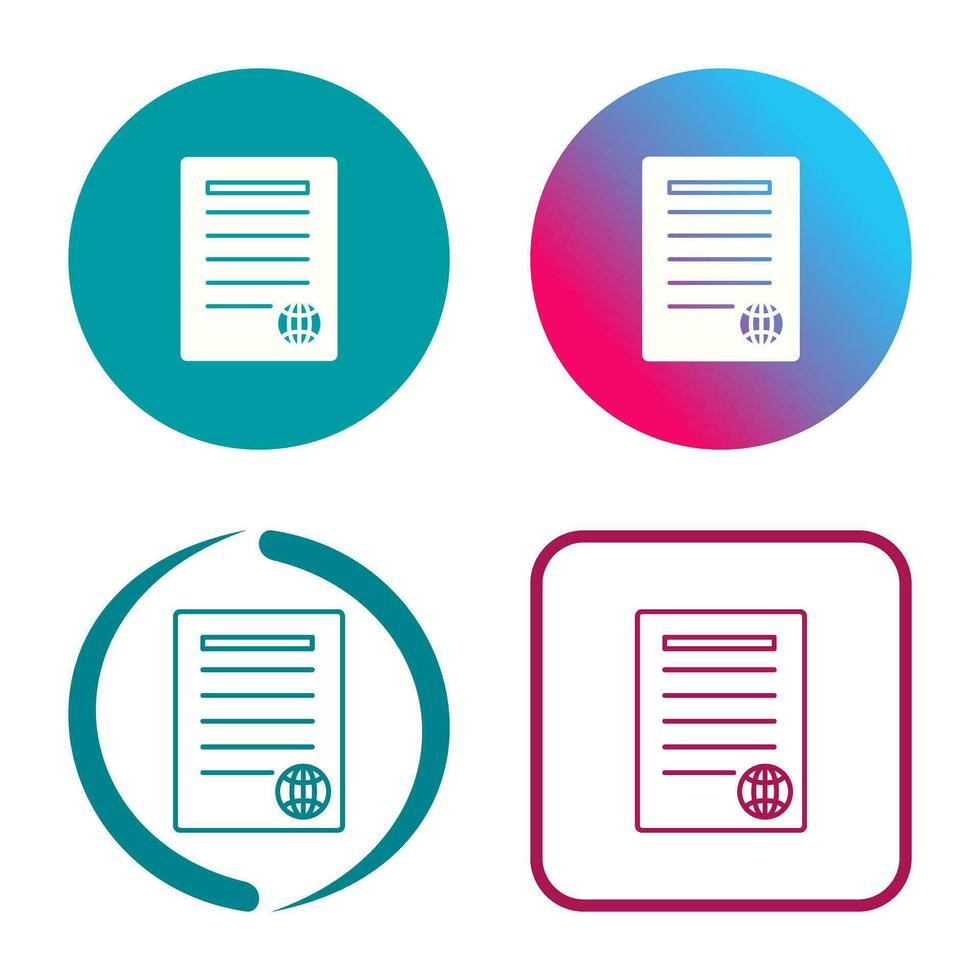 Unique Press Releases Vector Icon