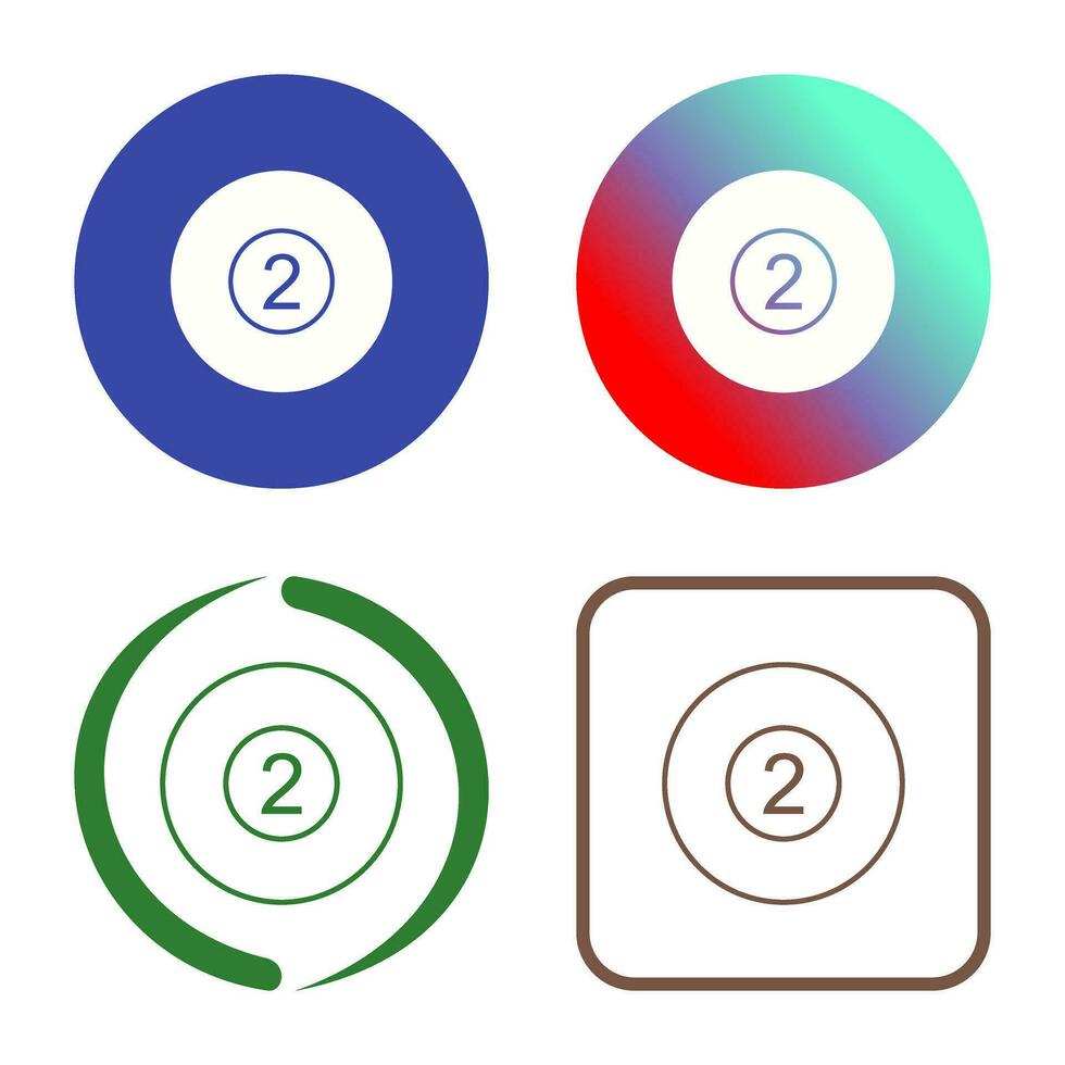 Pool Ball Vector Icon