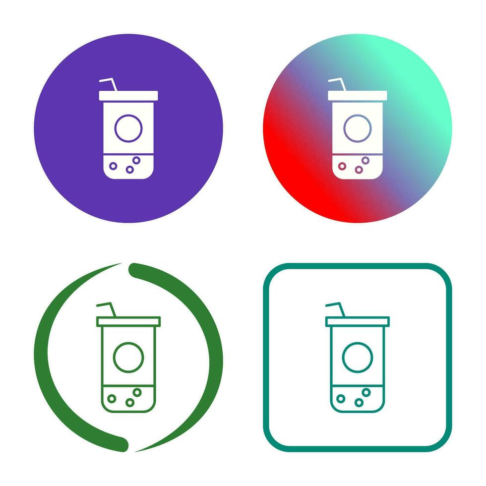 Chocolate Shake Vector Icon