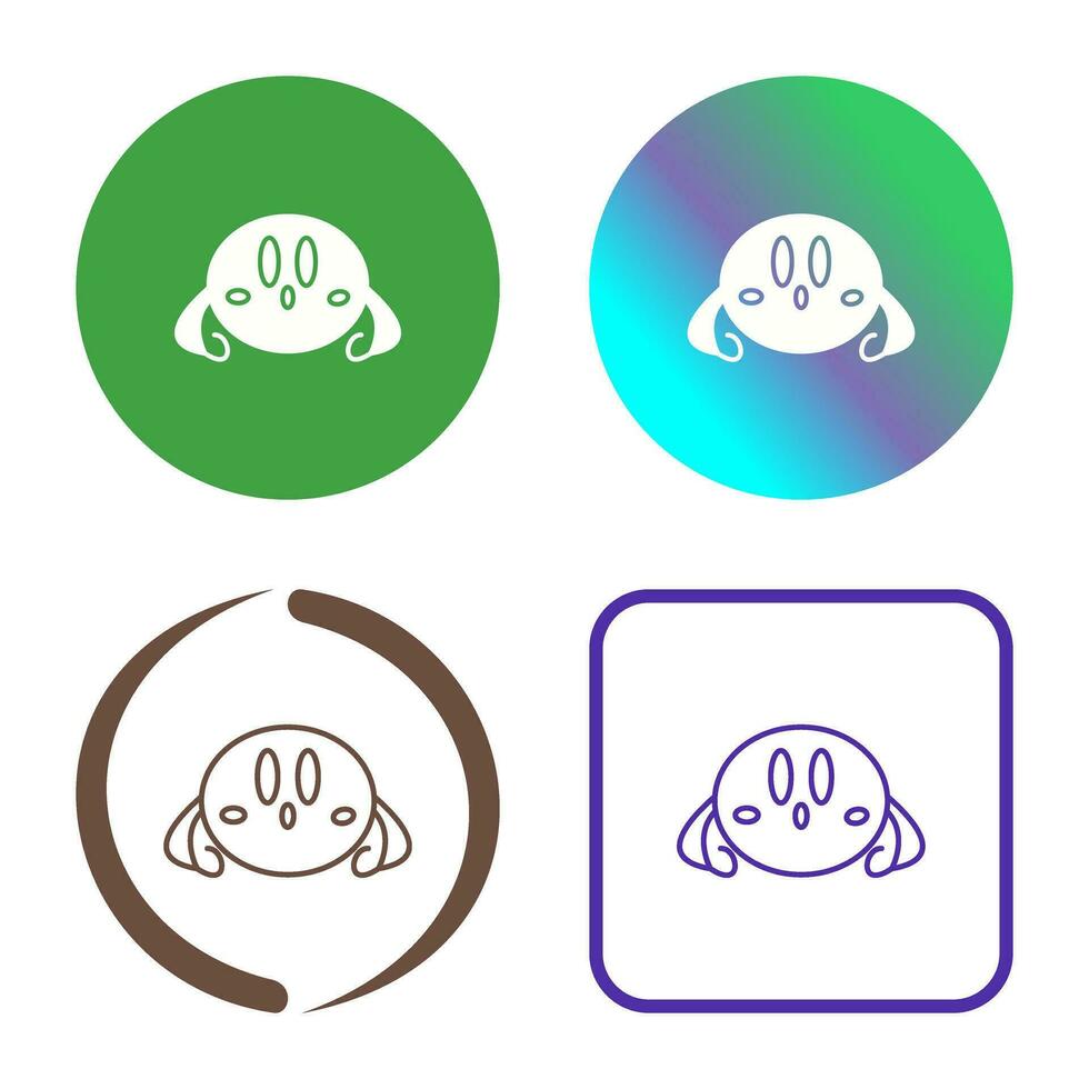 Unique Game Character Vector Icon