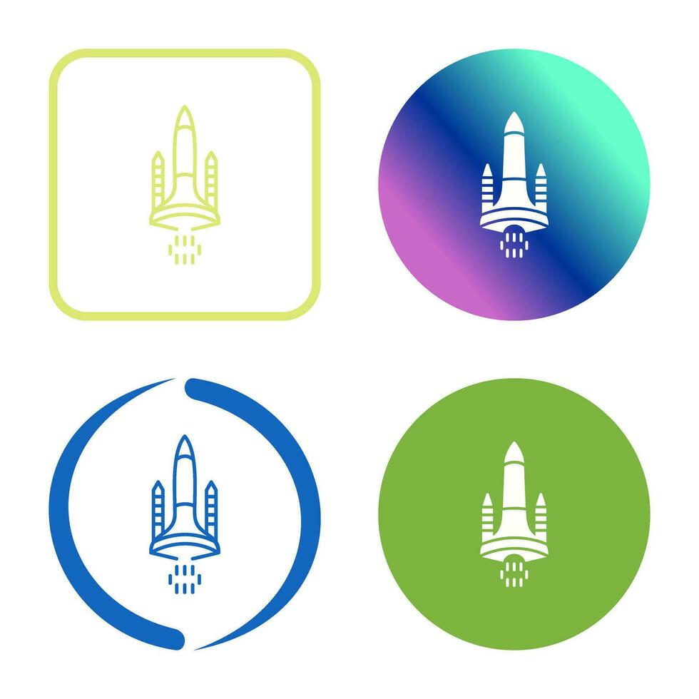 Space Shuttle Vector Icon