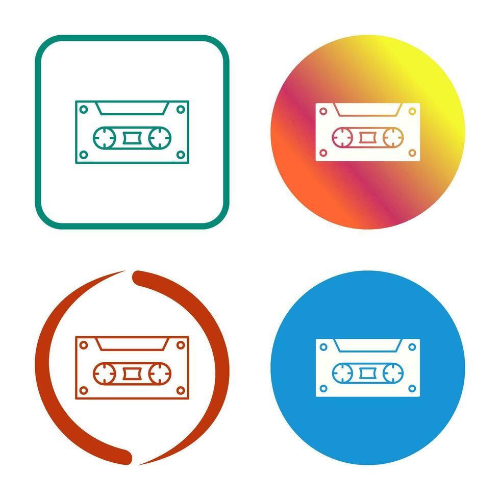 Casette Vector Icon