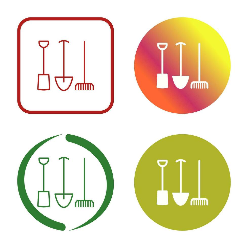 Gardening Tools Vector Icon