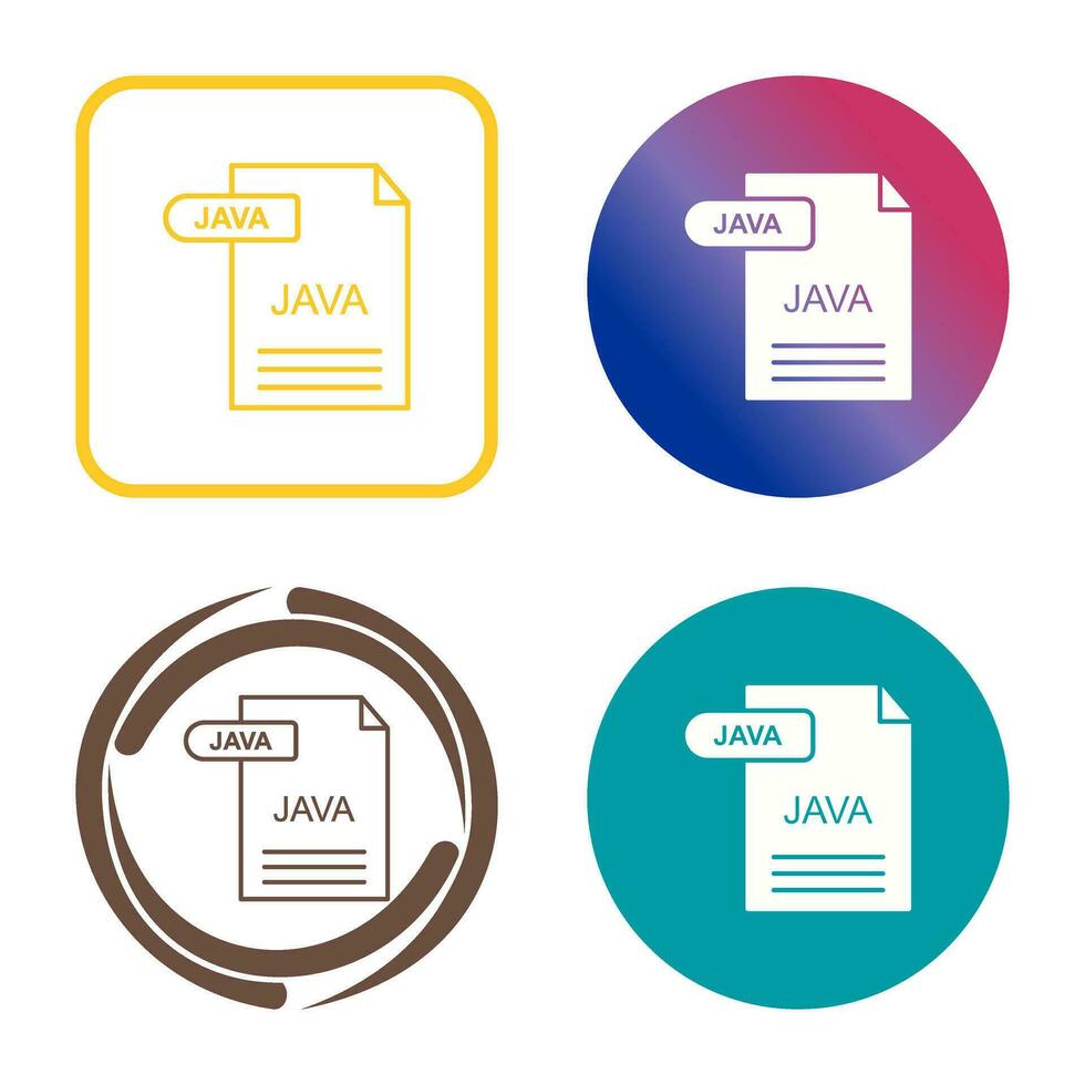 Java Vector Icon