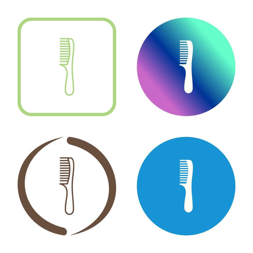 Comb Vector Icon