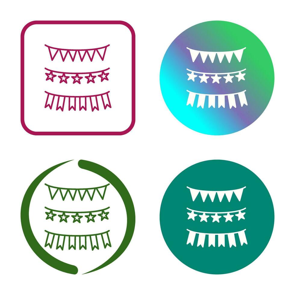 Garlands Vector Icon