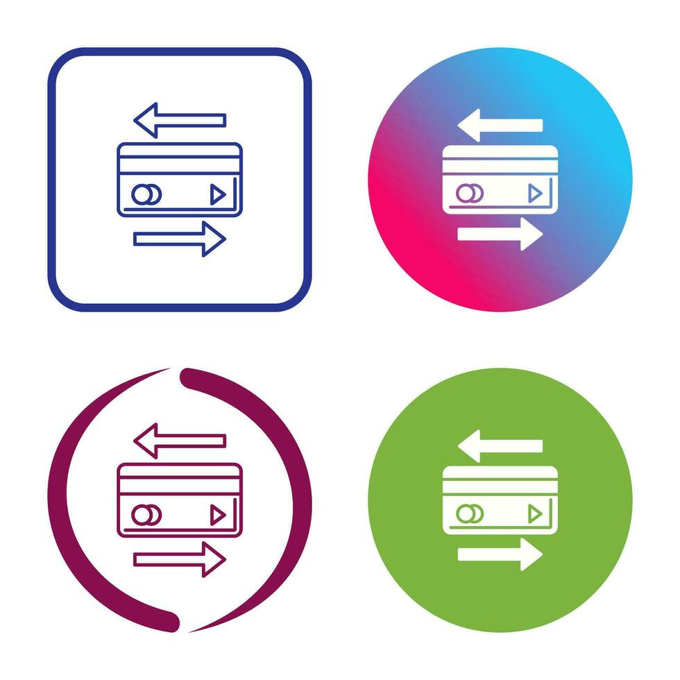 Transaction Vector Icon