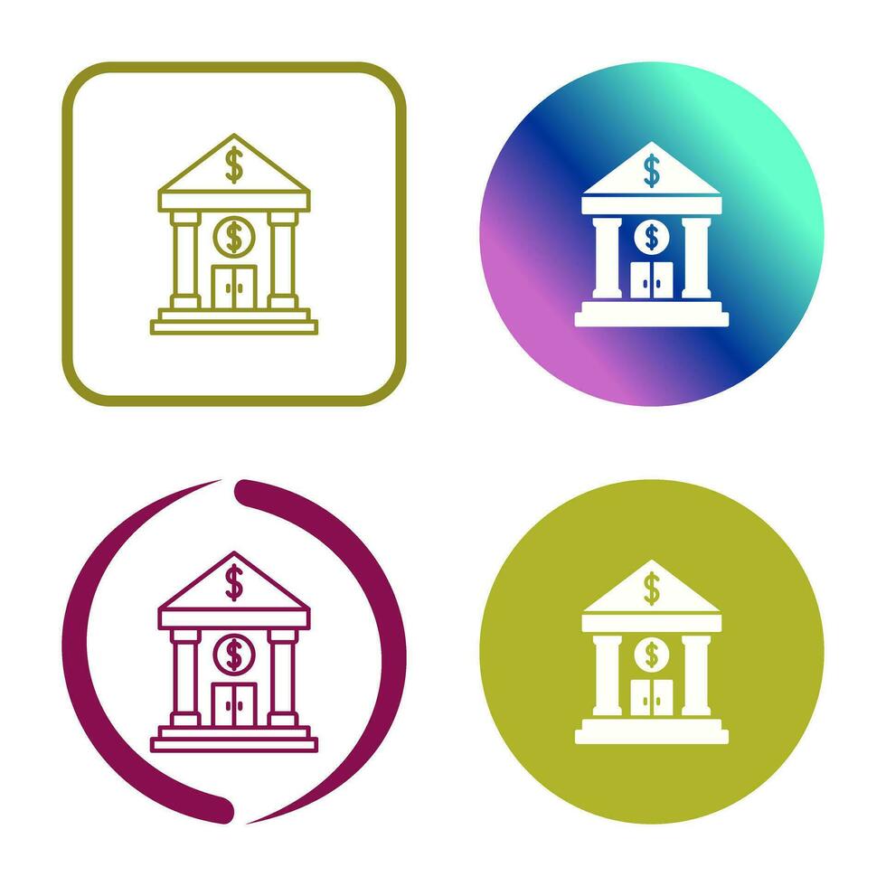 Bank Vector Icon