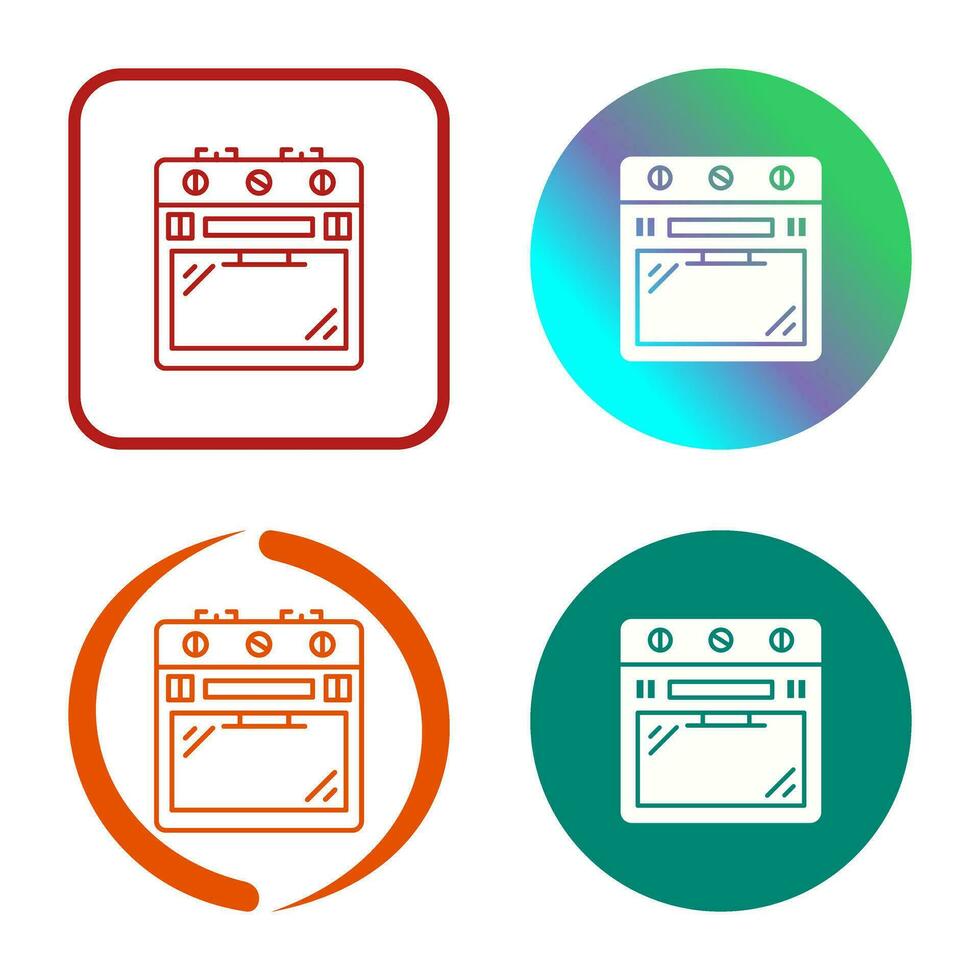 Stove Vector Icon