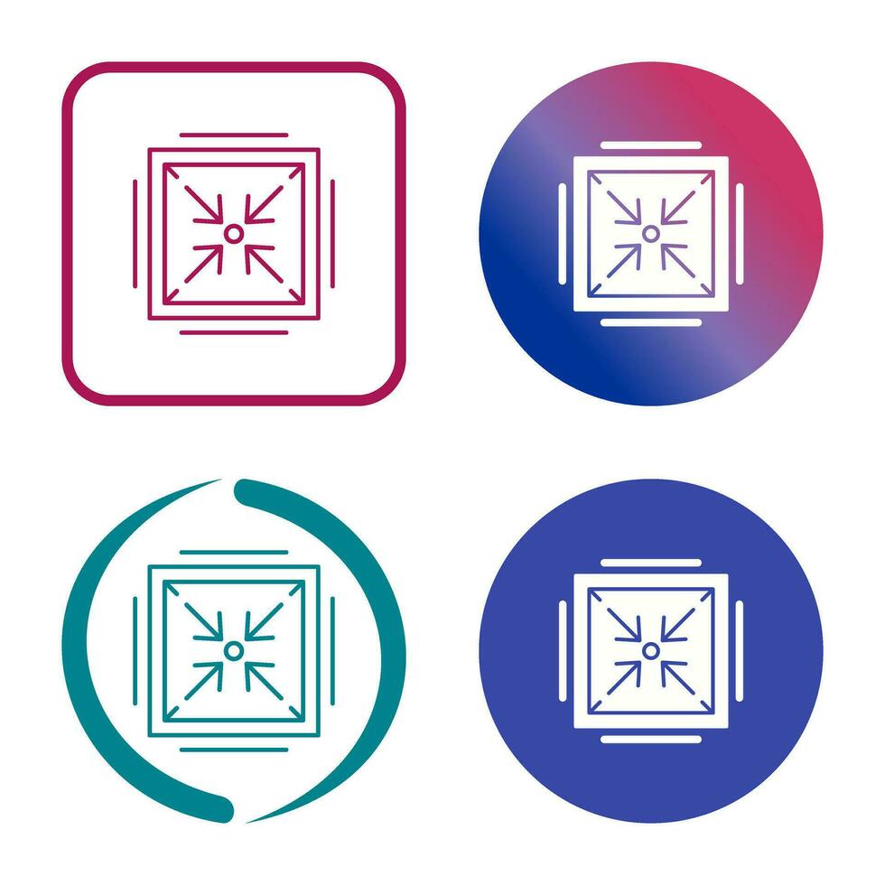 Minimize Vector Icon