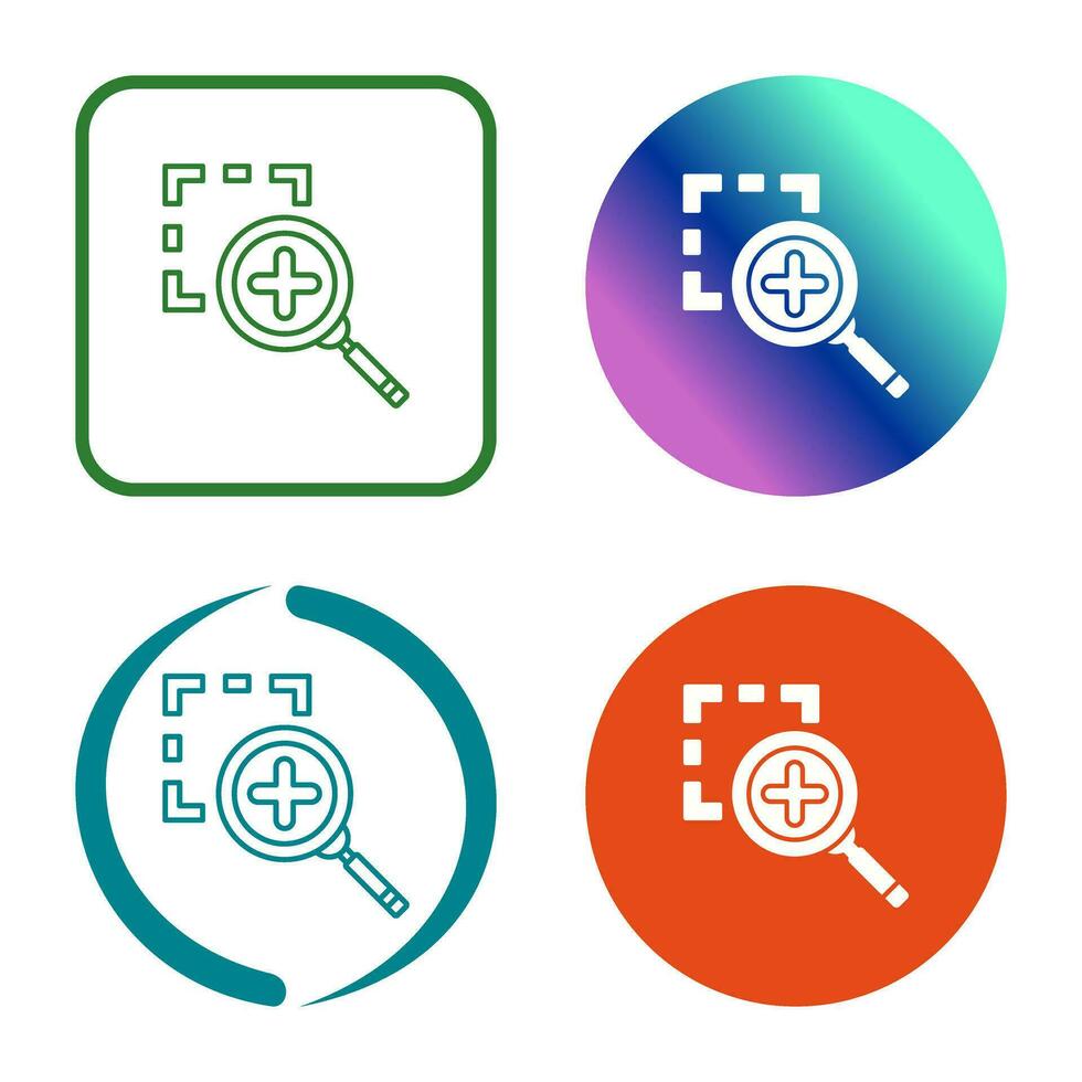 Zoom In Vector Icon