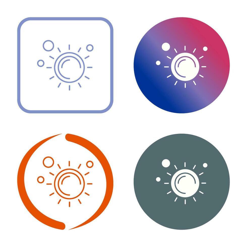 Sun Vector Icon