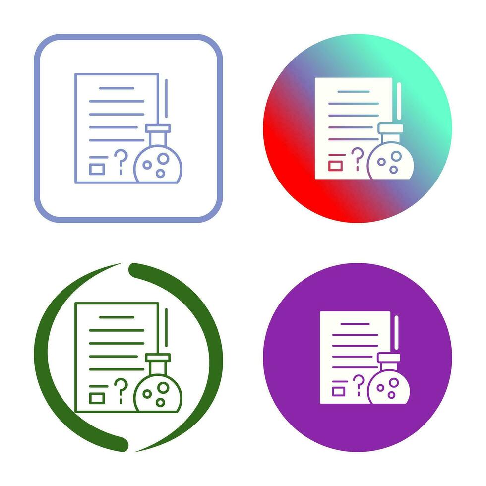 Hypothsis Vector Icon
