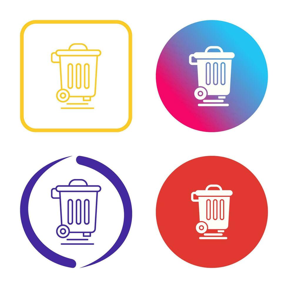 Dustbin Vector Icon