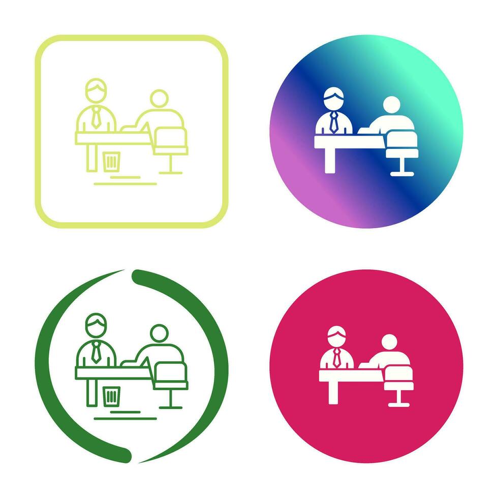 Evaluating work Vector Icon