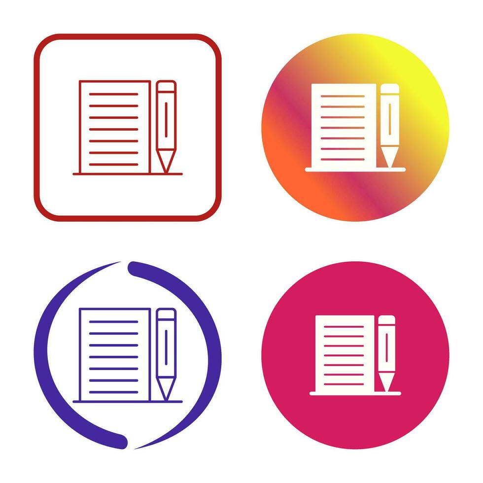 Note Vector Icon