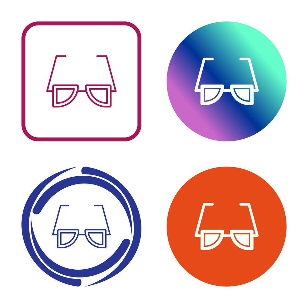 icono de vector de gafas de sol