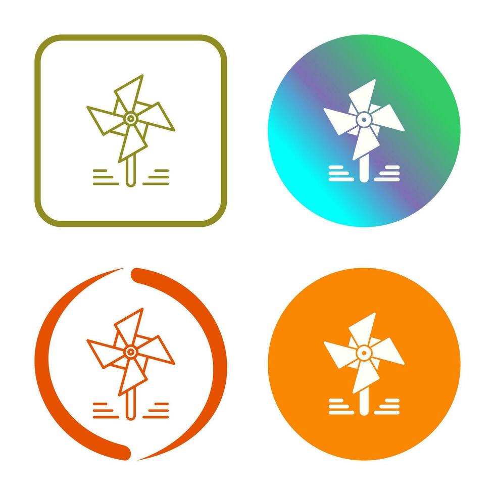 Pinwheel Vector Icon