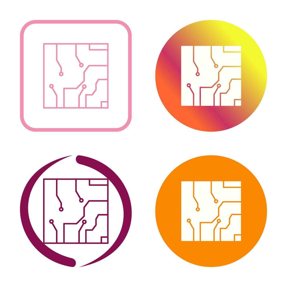 Electrical circuit Vector Icon