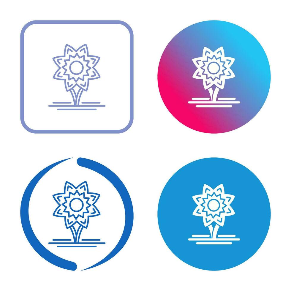 Daffodil Vector Icon