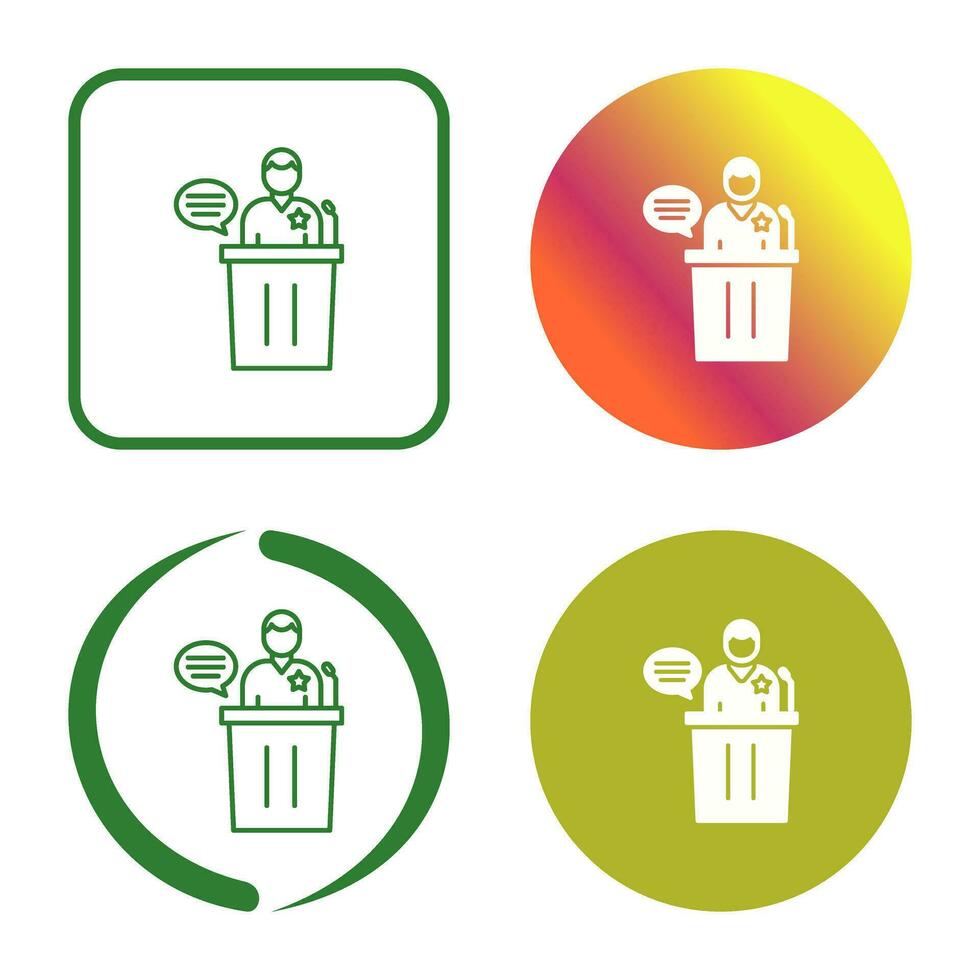 Debate Vector Icon