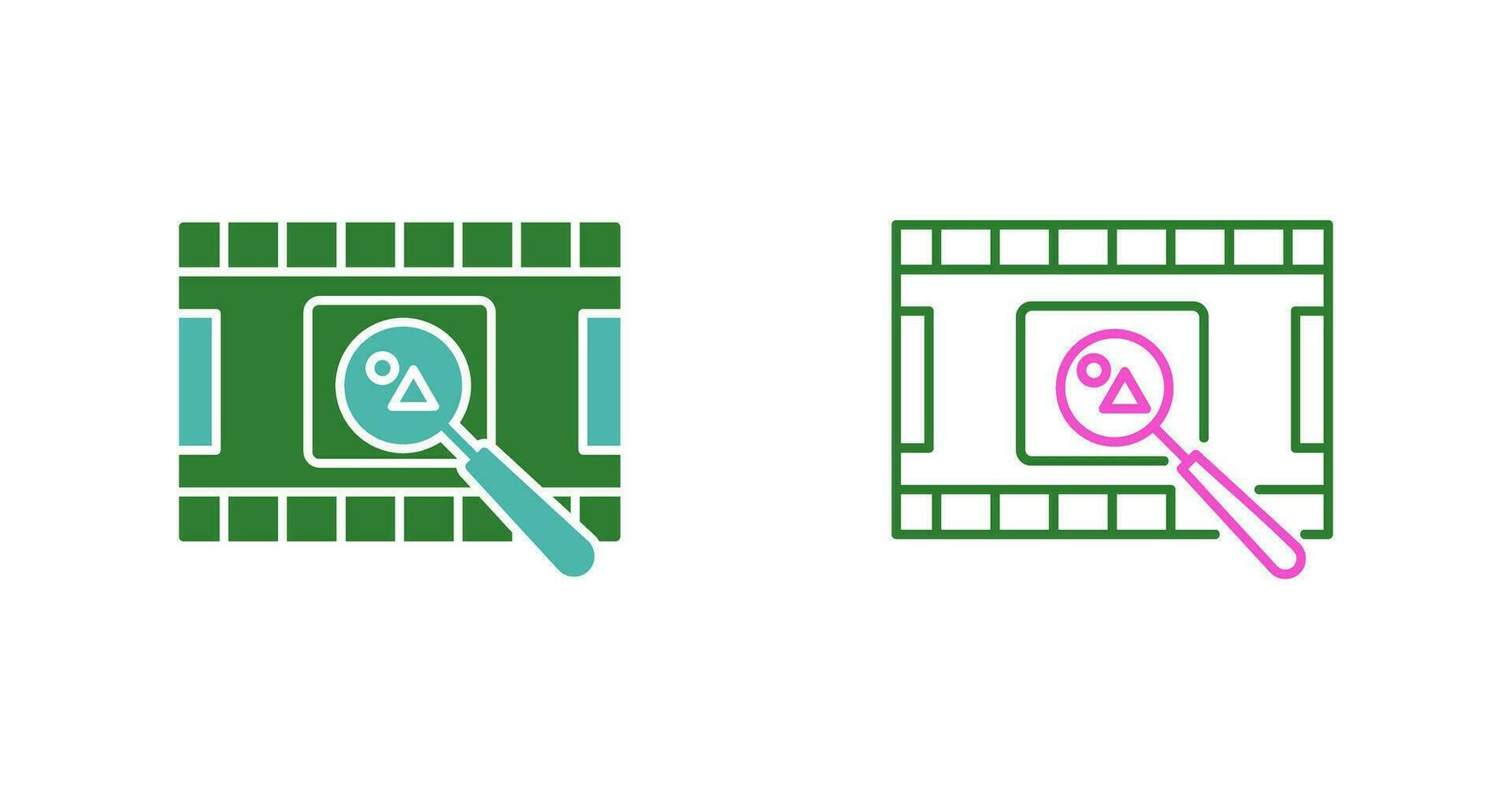 Unique Find Picture Vector Icon