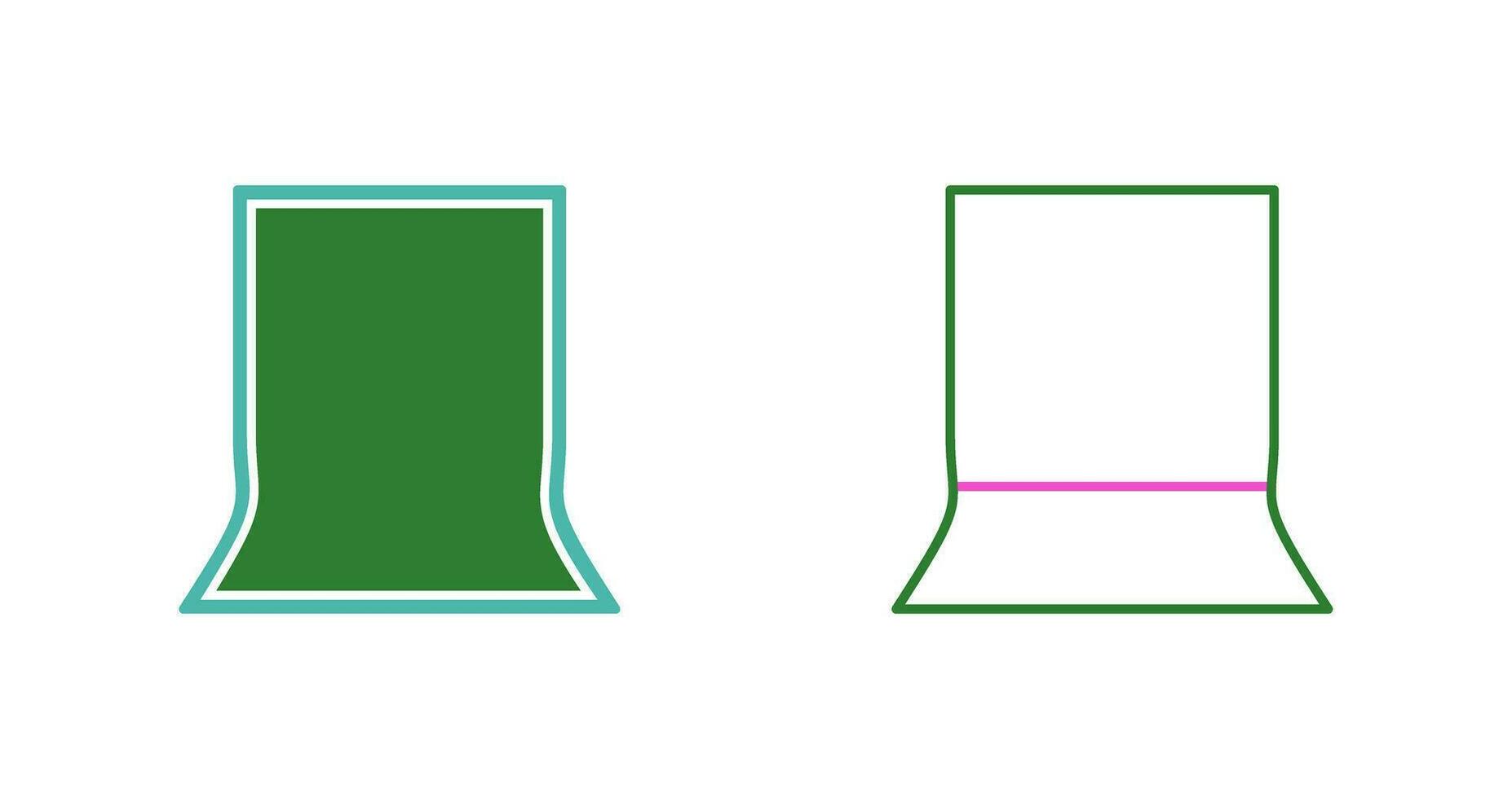Unique Back Stand Vector Icon