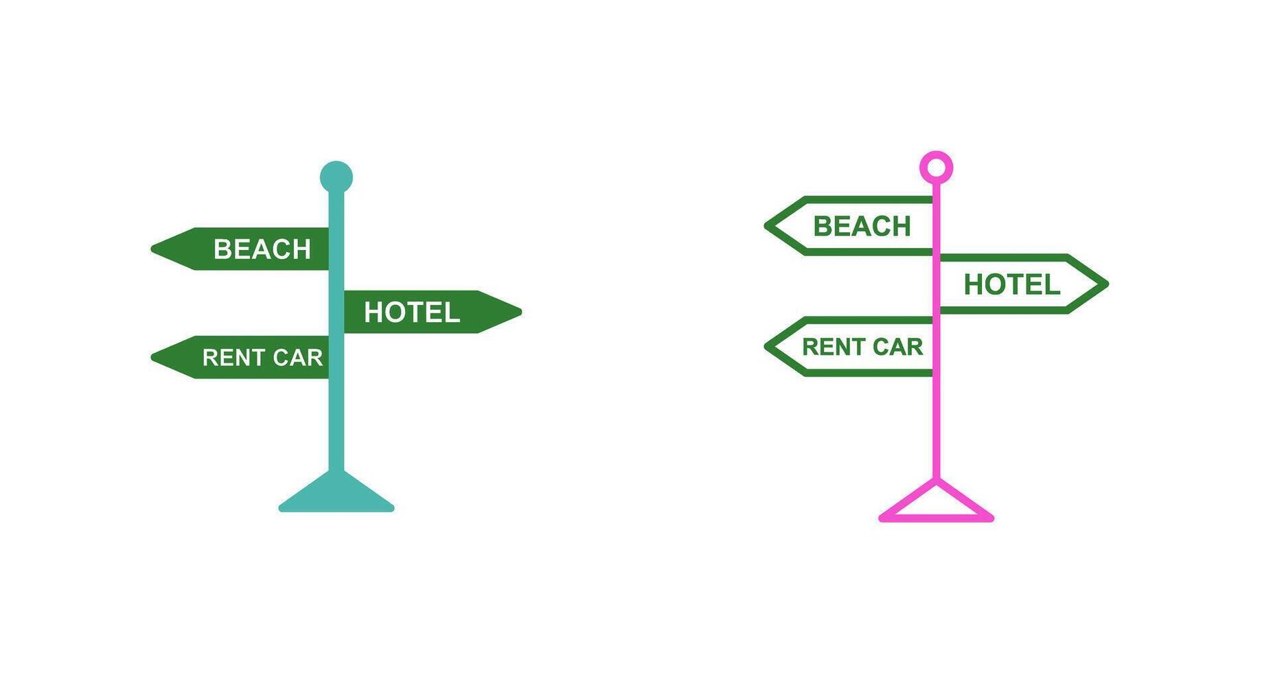 Signboard Vector Icon
