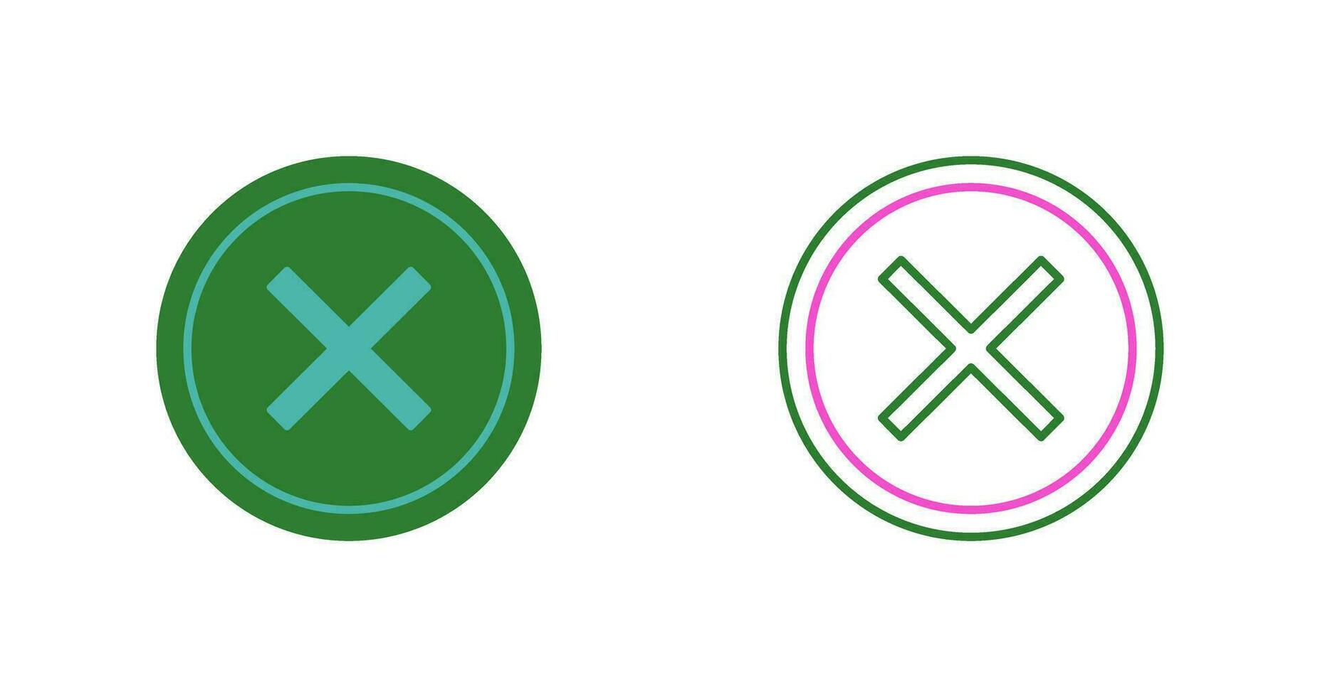 Do Not Cross Vector Icon