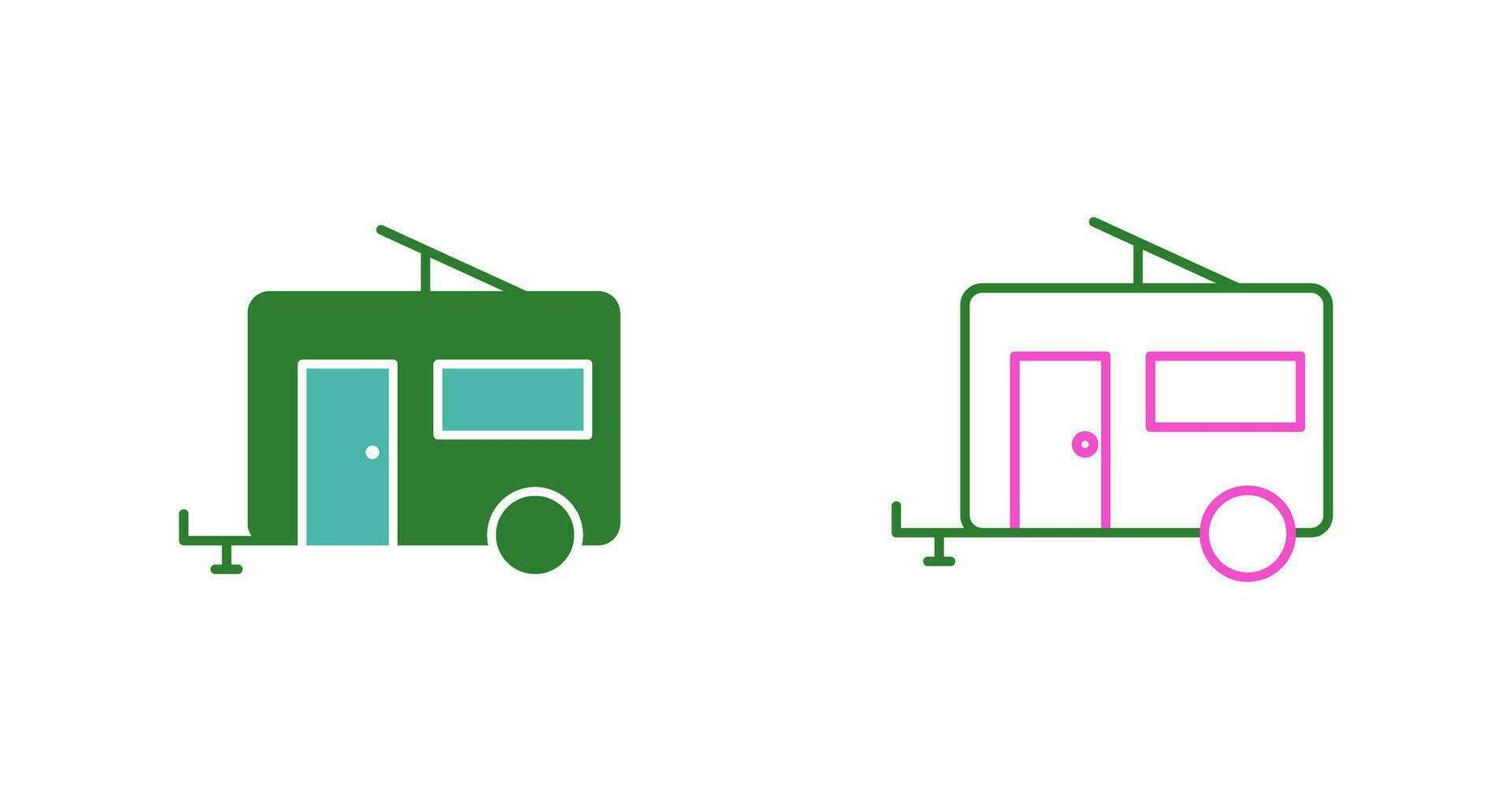 Trailer Vector Icon