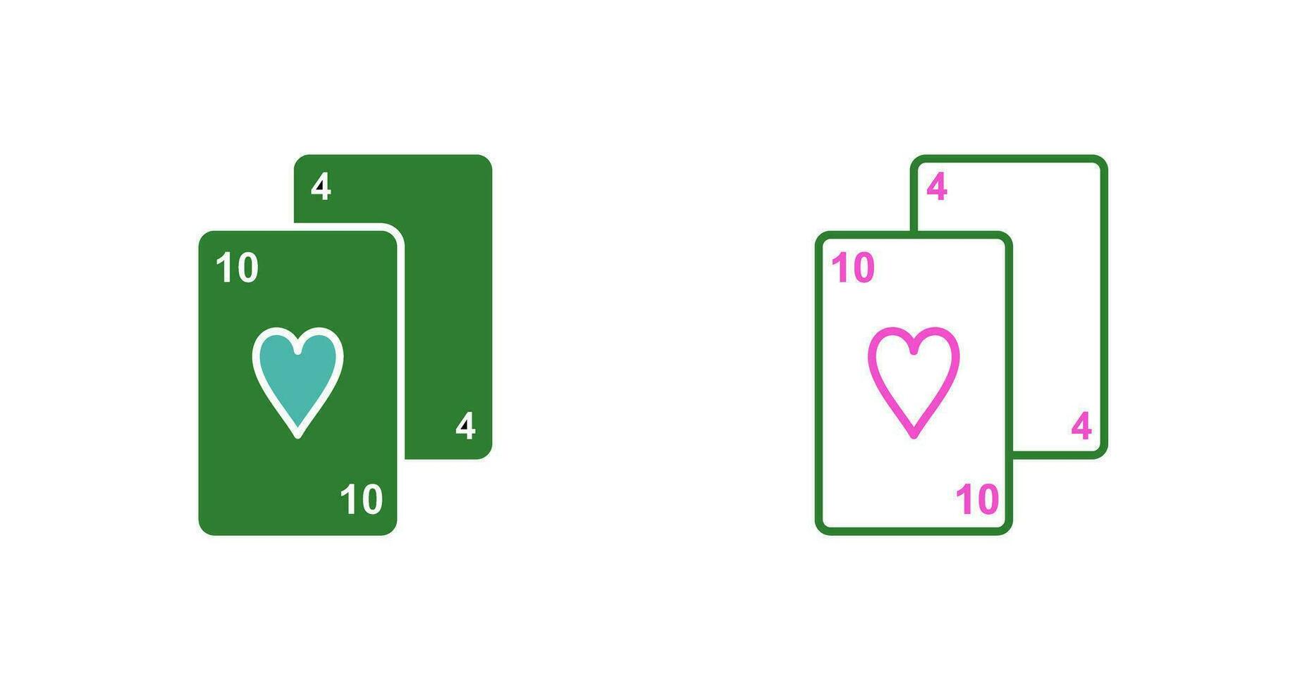 Playing Cards Vector Icon