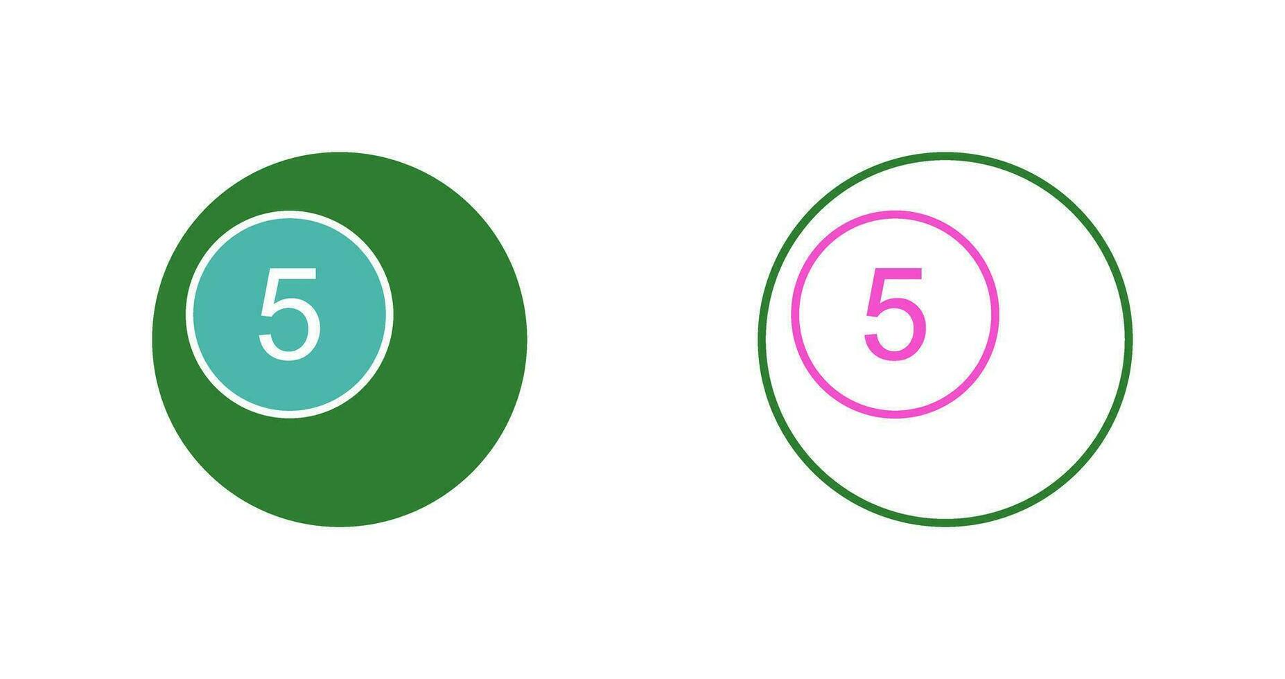 Pool Balls Vector Icon