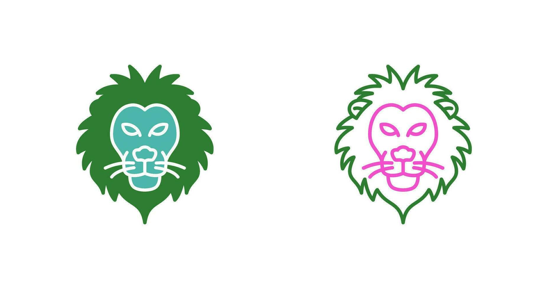 Lion Vector Icon