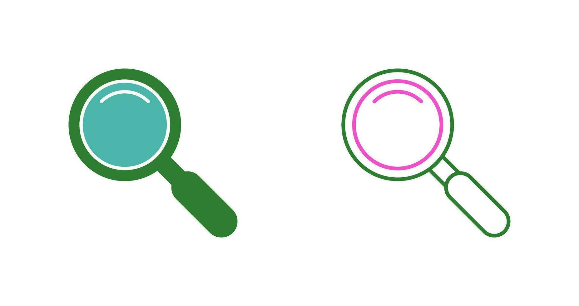 Magnifiying Glass Vector Icon
