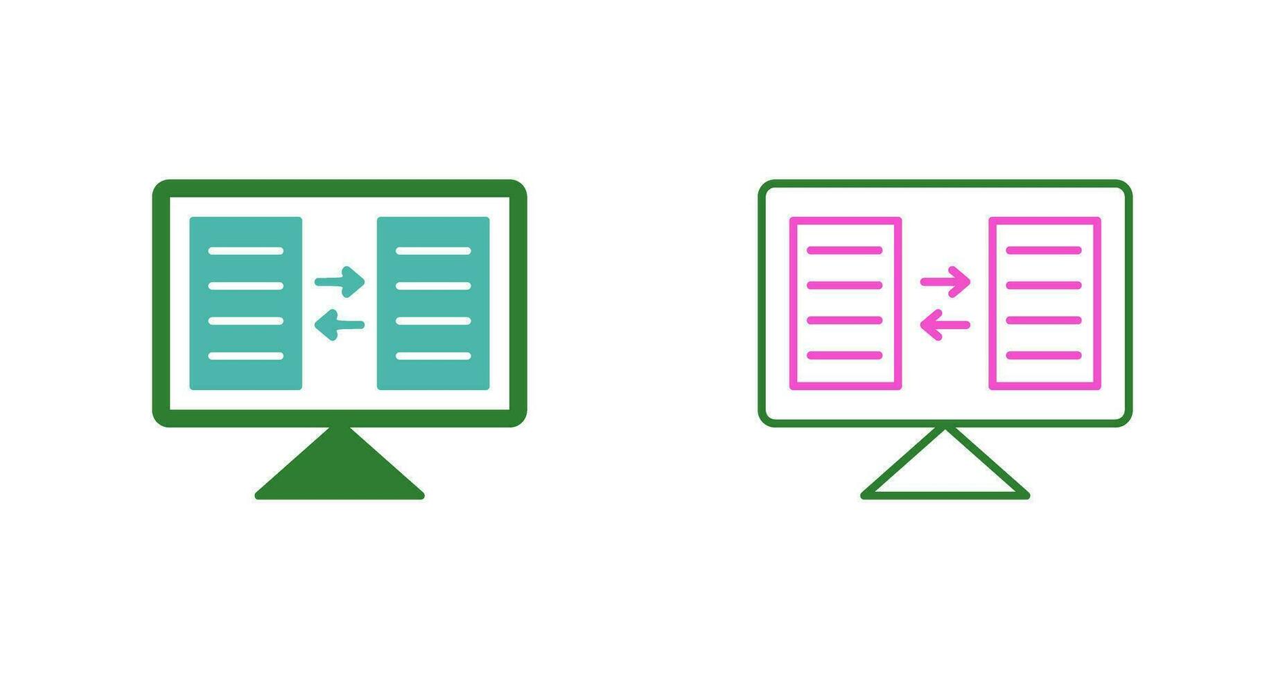 File Sharing Vector Icon