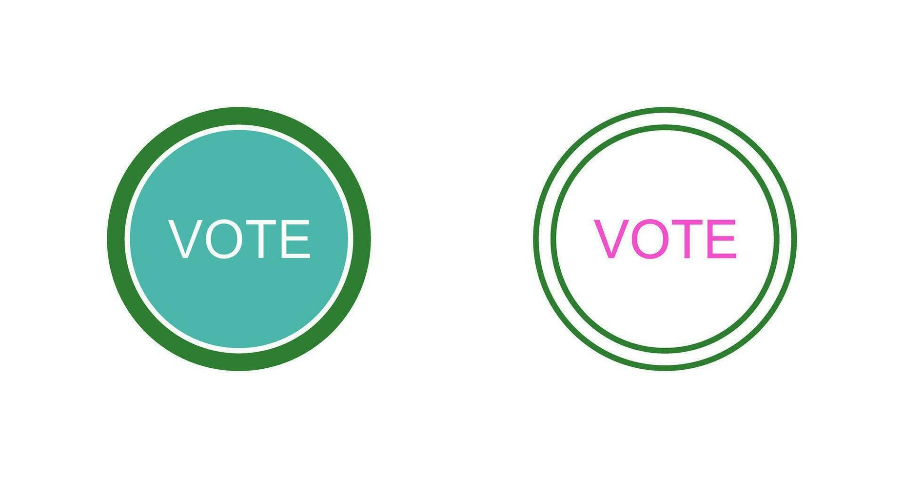 Vote Link Vector Icon