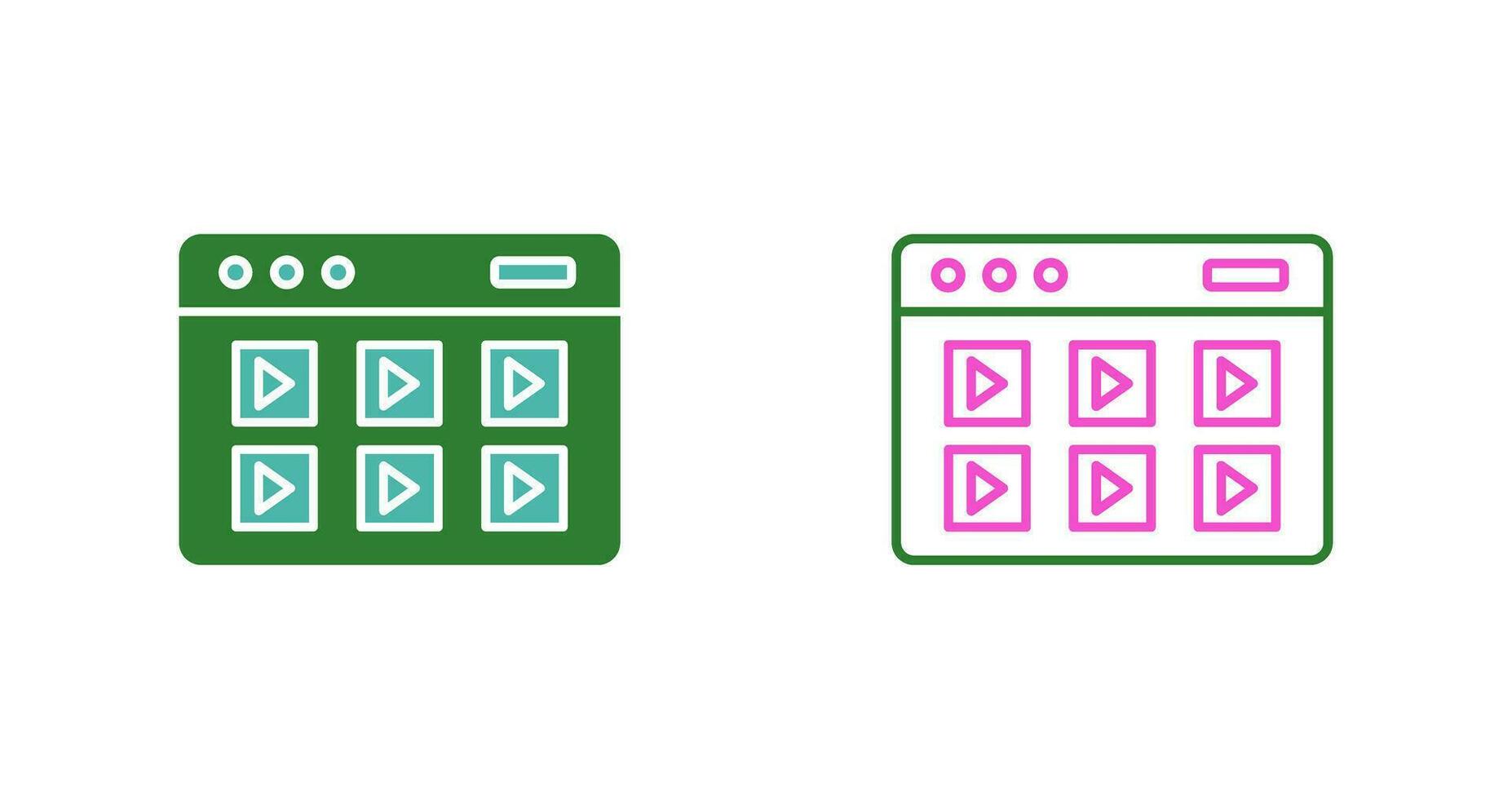 Online Course Vector Icon