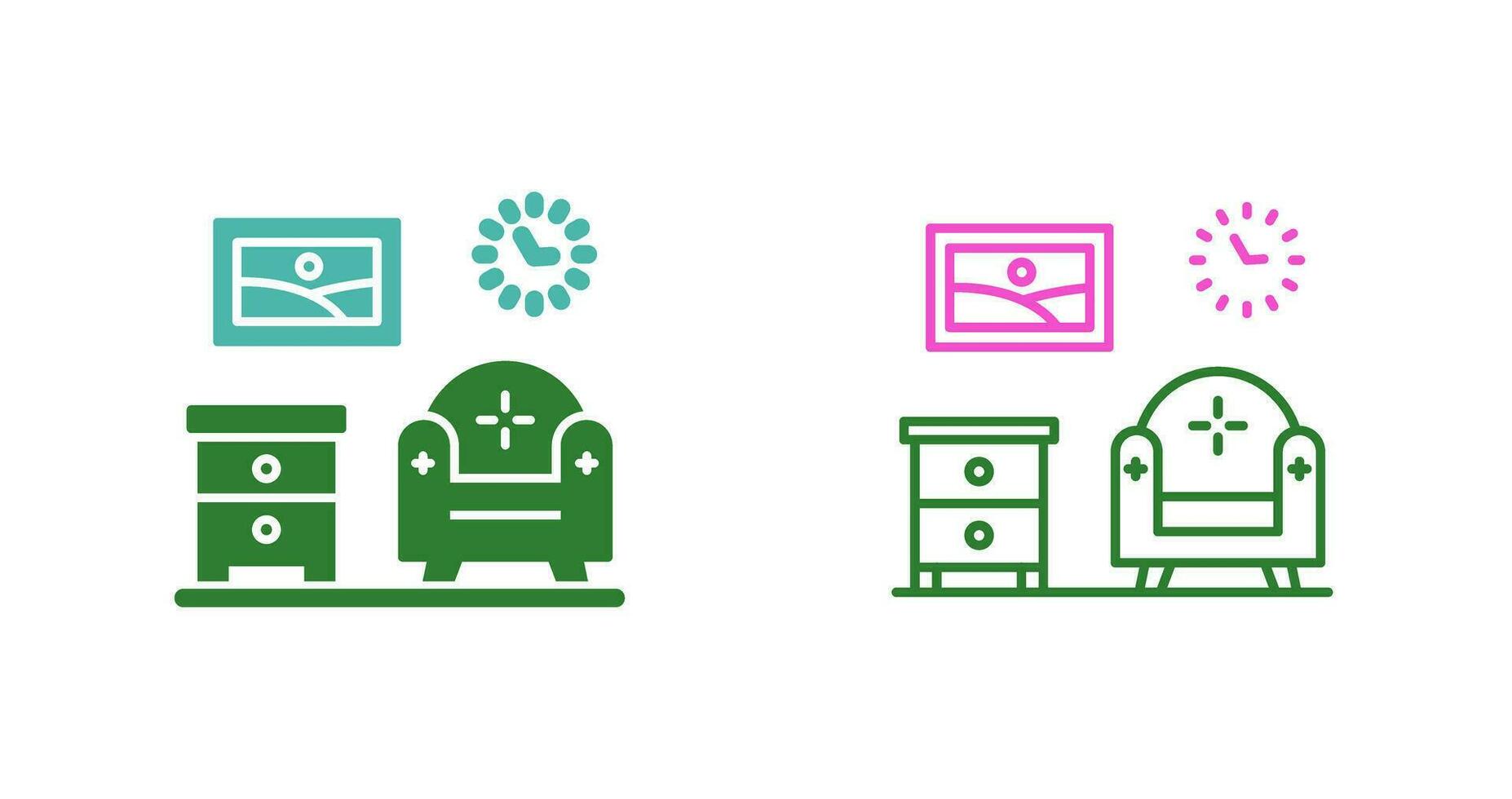 Living Room Vector Icon