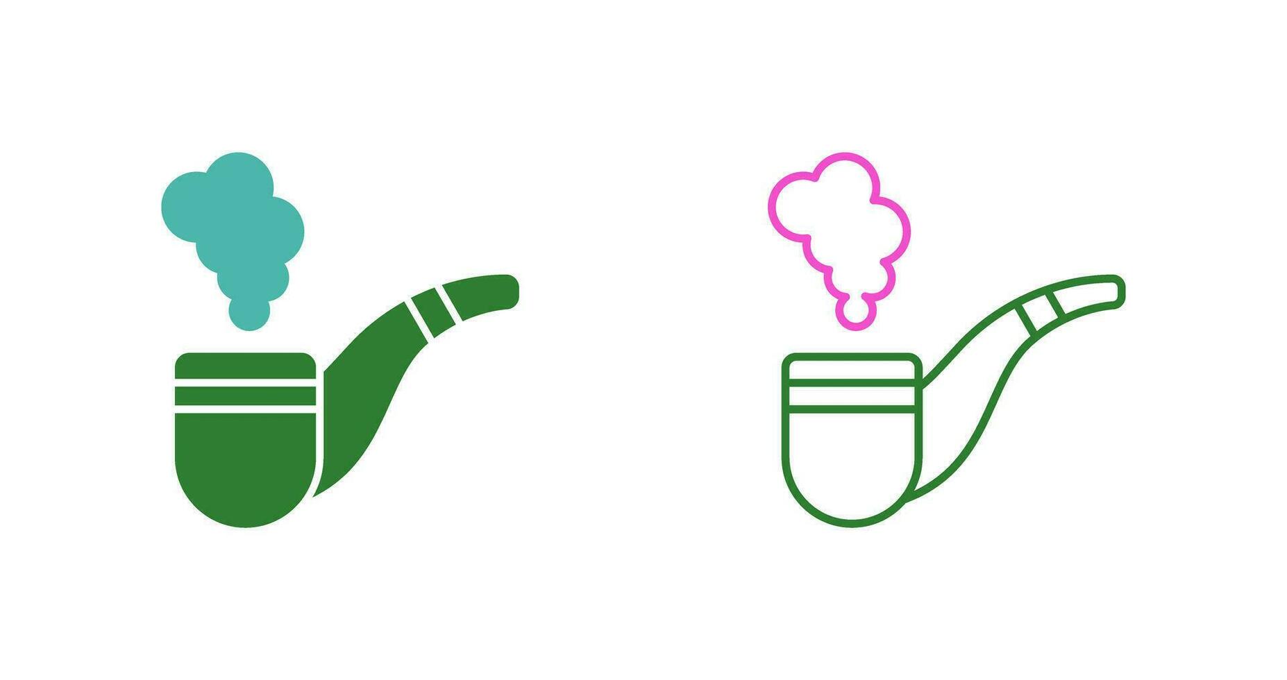 Smoke Pipe Vector Icon