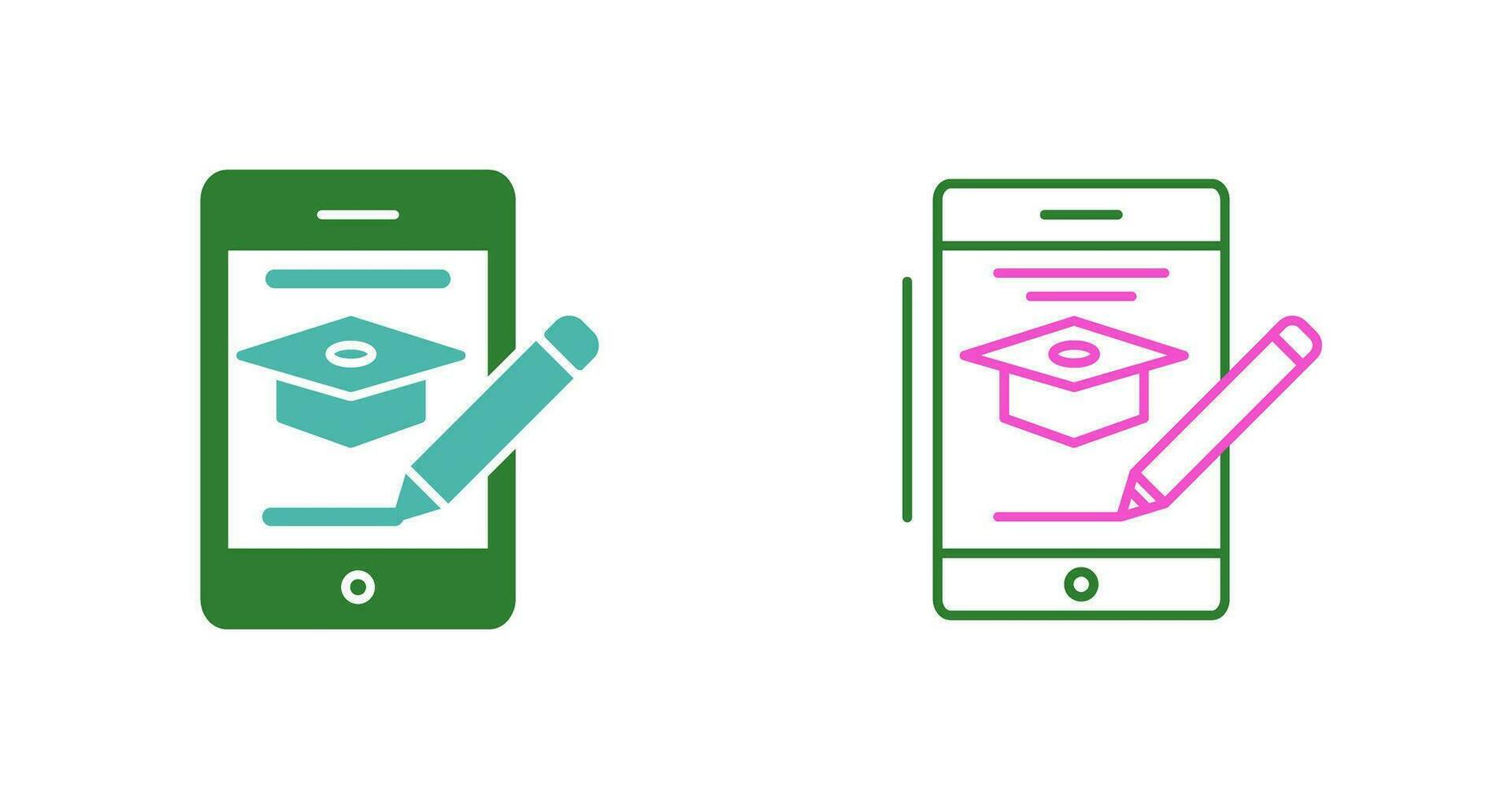 Online Course Vector Icon