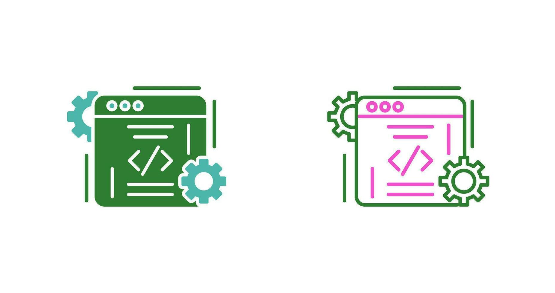Coding Vector Icon